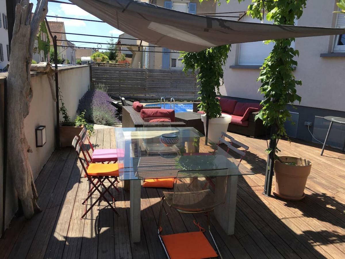 La Terrasse Selestadienne Селеста Екстер'єр фото