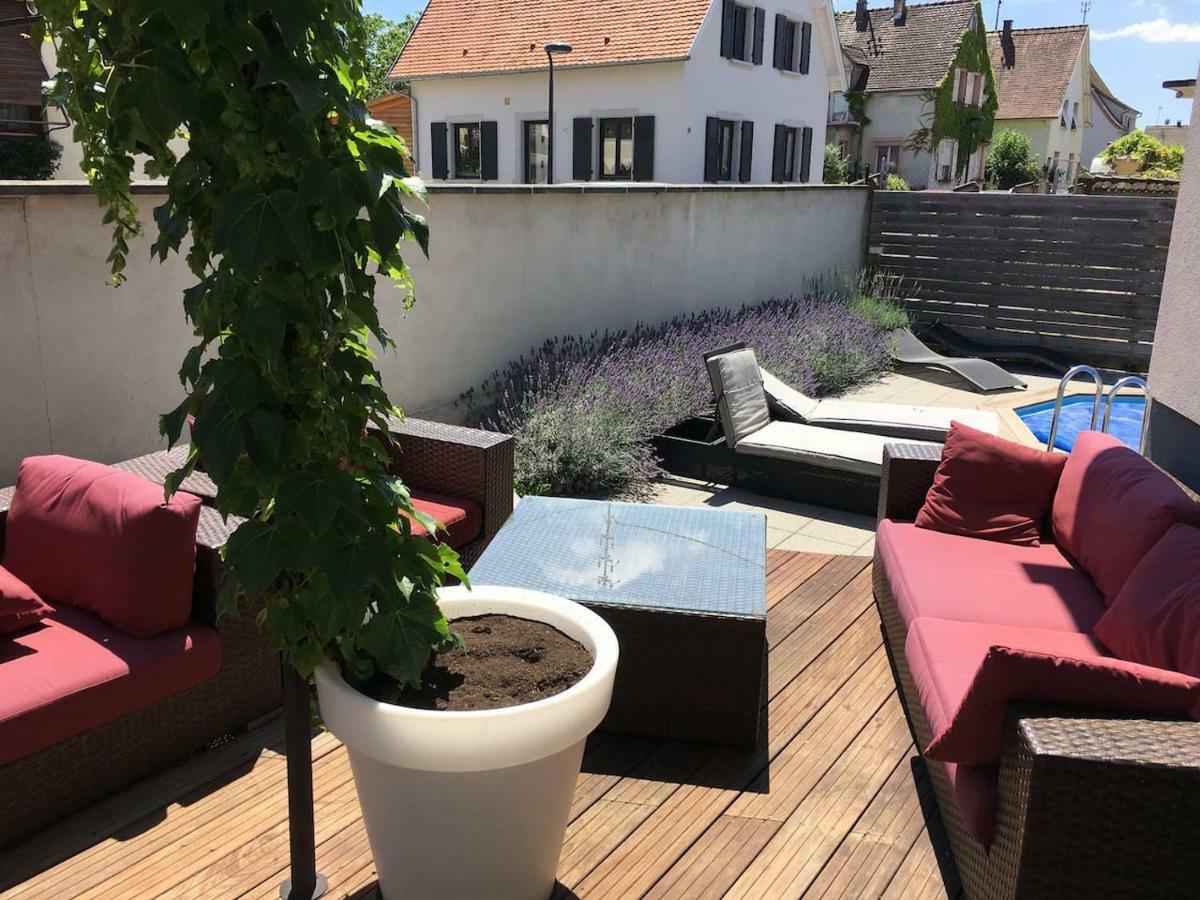 La Terrasse Selestadienne Селеста Екстер'єр фото