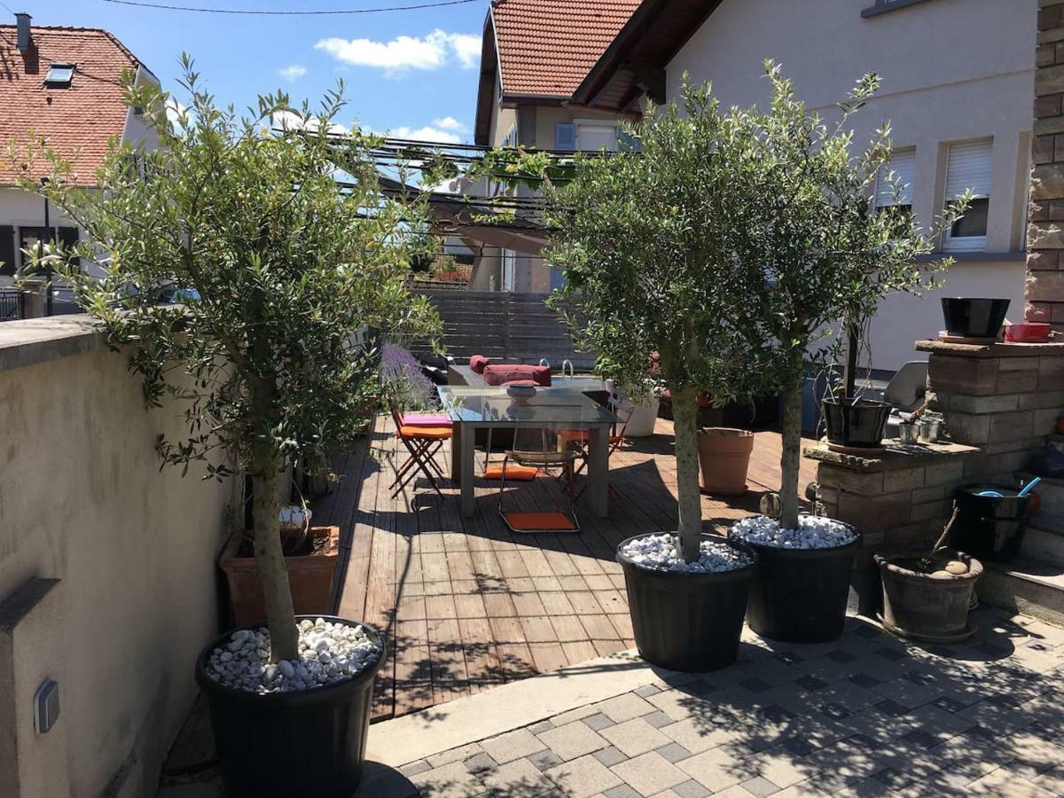 La Terrasse Selestadienne Селеста Екстер'єр фото